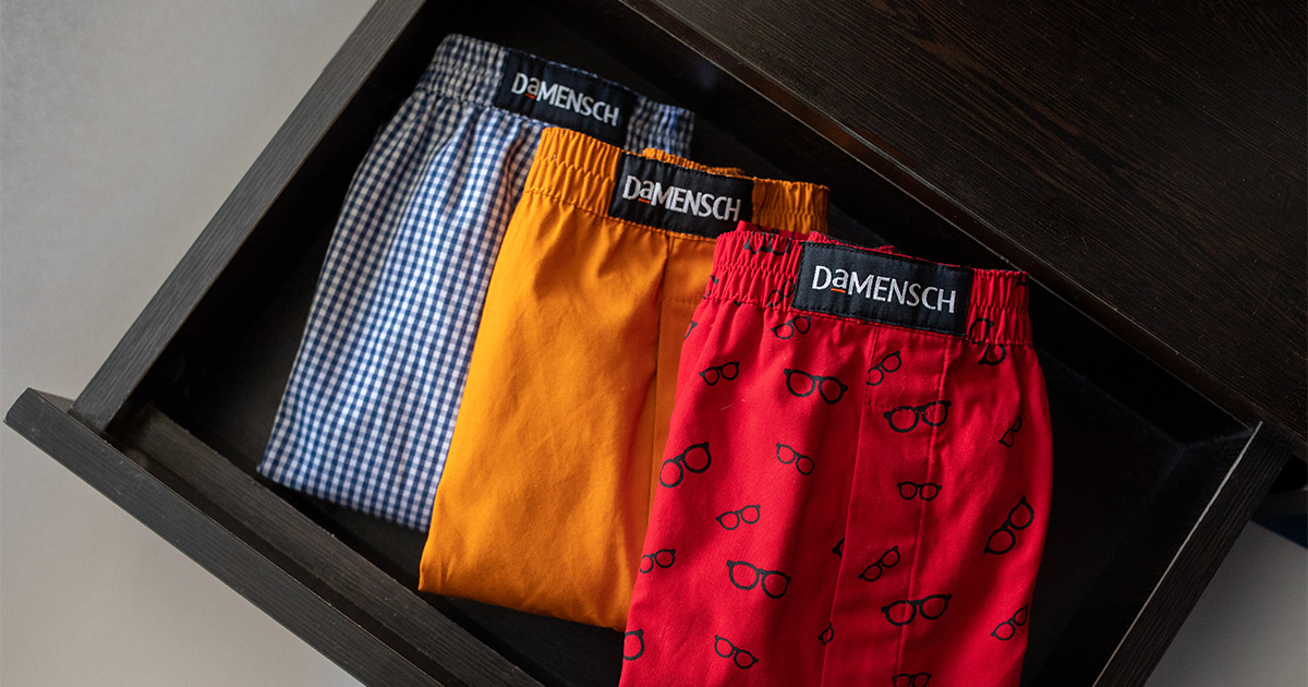 Discover Comfort with DaMENSCH Mens Cotton Shorts: